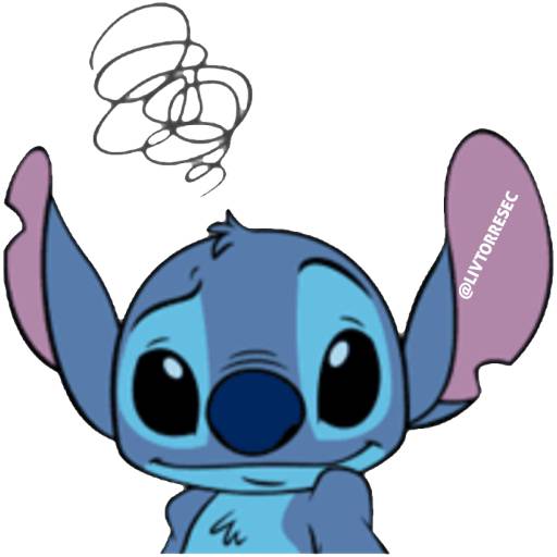 Набор стикеров STITCH 2 для WhatsApp 10