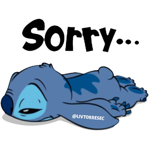 Набор стикеров STITCH 2 для WhatsApp 19