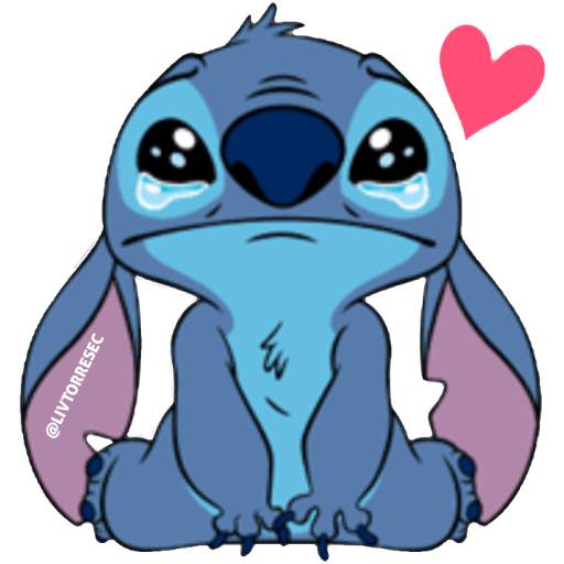 Набор стикеров STITCH 2 для WhatsApp 2