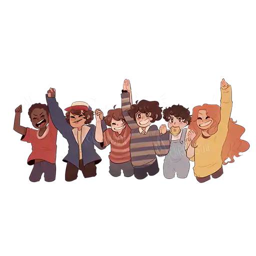 Набор стикеров Stranger Things для WhatsApp 15