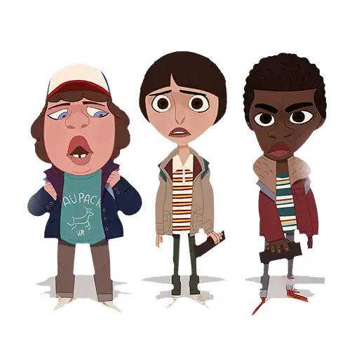 Набор стикеров Stranger Things для WhatsApp 21