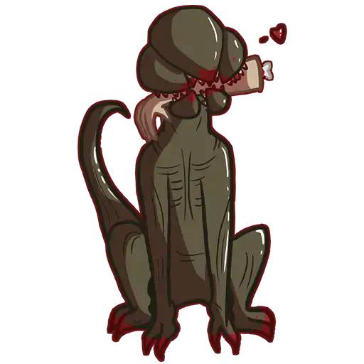 Набор стикеров Stranger Things для WhatsApp 28