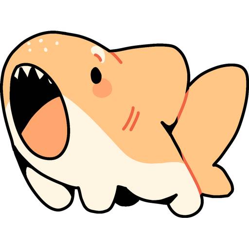 Набор стикеров Taco the Sharkie для WhatsApp 10