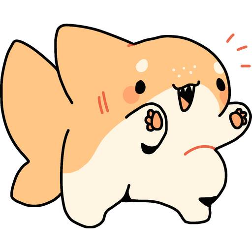 Набор стикеров Taco the Sharkie для WhatsApp 14