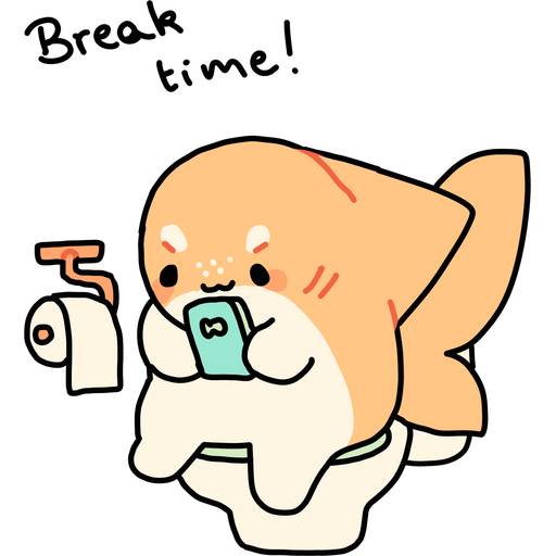 Набор стикеров Taco the Sharkie для WhatsApp 2