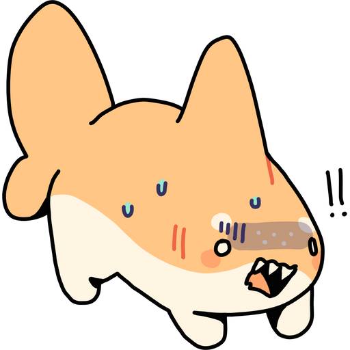 Набор стикеров Taco the Sharkie для WhatsApp 3