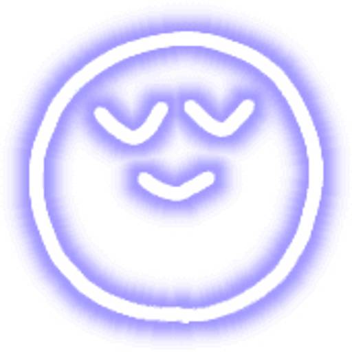 Набор стикеров 🌟Very shiny neon emojis 3🌟byYessy для WhatsApp 17