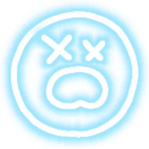 Набор стикеров 🌟Very shiny neon emojis 3🌟byYessy для WhatsApp 24