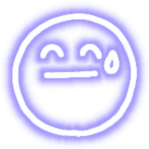 Набор стикеров 🌟Very shiny neon emojis 3🌟byYessy для WhatsApp 3