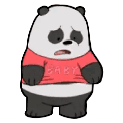 Набор стикеров We Bare Bears Babies для WhatsApp 1