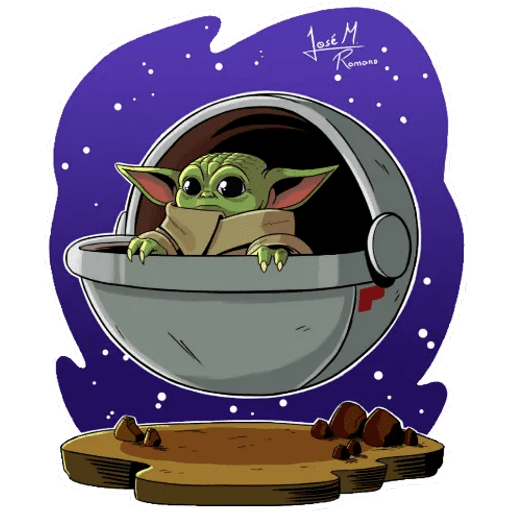 Набор стикеров Yodino piccolo для WhatsApp 15