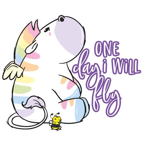 Набор стикеров Zebrasus & Hummel для WhatsApp 1