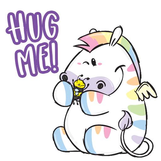 Набор стикеров Zebrasus & Hummel для WhatsApp 14