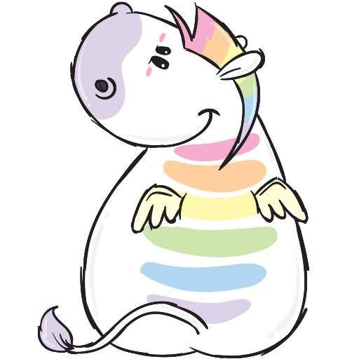 Набор стикеров Zebrasus & Hummel для WhatsApp 15