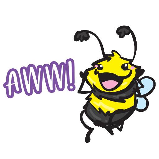 Набор стикеров Zebrasus & Hummel для WhatsApp 19