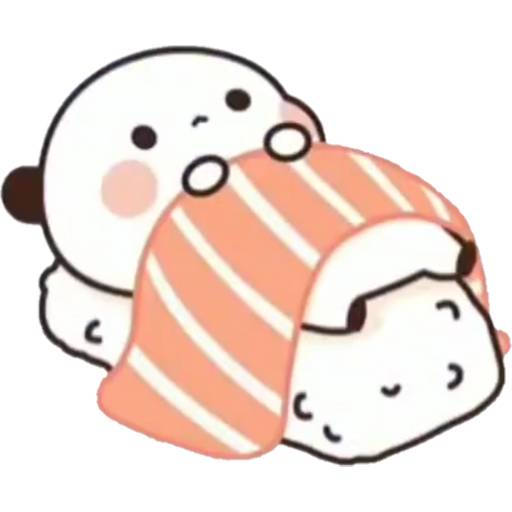 Набор стикеров 04 Panda Bear для WhatsApp 11