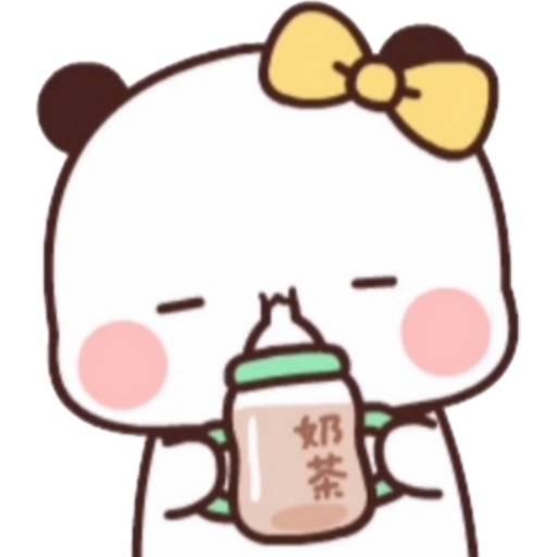 Набор стикеров 04 Panda Bear для WhatsApp 14