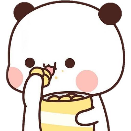 Набор стикеров 04 Panda Bear для WhatsApp 2