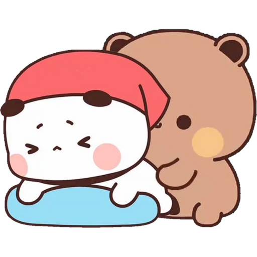 Набор стикеров 08 Panda Bear для WhatsApp 22