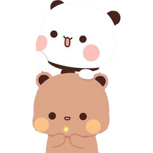 Набор стикеров 08 Panda Bear для WhatsApp 23