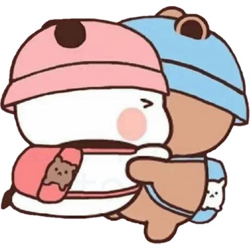 Набор стикеров 08 Panda Bear для WhatsApp 3