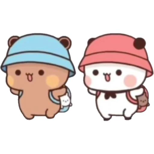 Набор стикеров 08 Panda Bear для WhatsApp 5