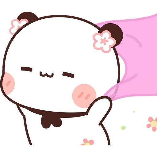 Набор стикеров 10 Panda Bear для WhatsApp 14