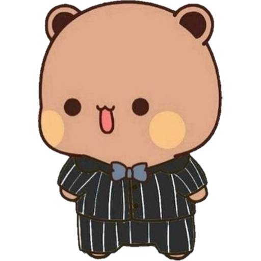 Набор стикеров 10 Panda Bear для WhatsApp 2