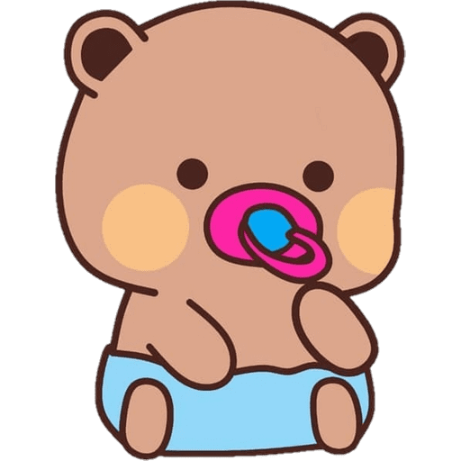 Набор стикеров 11 Panda Bear для WhatsApp 15