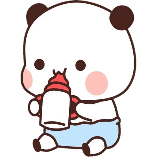 Набор стикеров 11 Panda Bear для WhatsApp 16