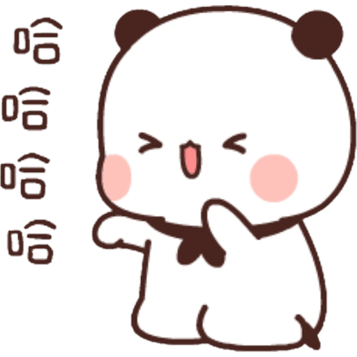 Набор стикеров 13 Panda для WhatsApp 10