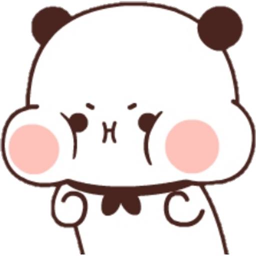 Набор стикеров 14 Panda для WhatsApp 1