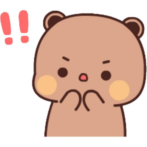 Набор стикеров 15 Bear для WhatsApp 12