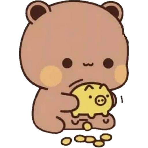 Набор стикеров 15 Bear для WhatsApp 5