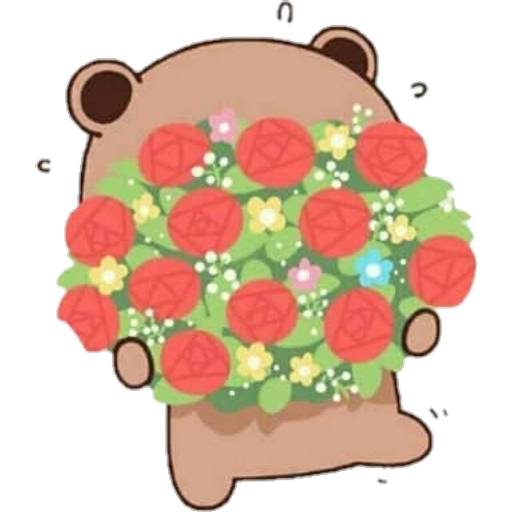 Набор стикеров 15 Bear для WhatsApp 8