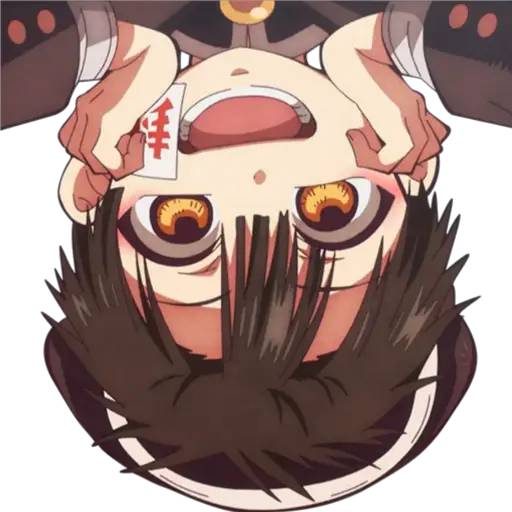 Набор стикеров じばく しょうねん はなこーくん 2 для WhatsApp 1