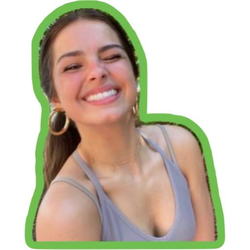 Набор стикеров Addison Rae для WhatsApp 1