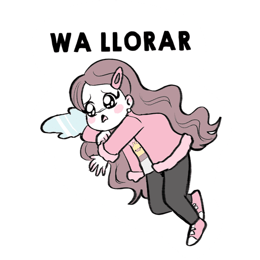 Набор стикеров Alegría y Sofía Kaos 2 для WhatsApp 1