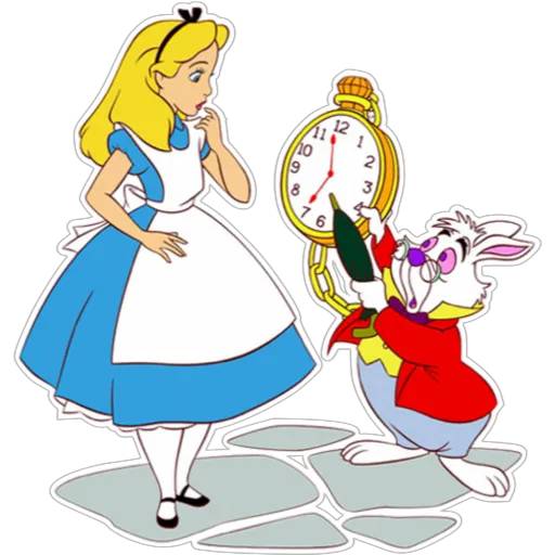 Набор стикеров Alice in Wonderland для WhatsApp 20
