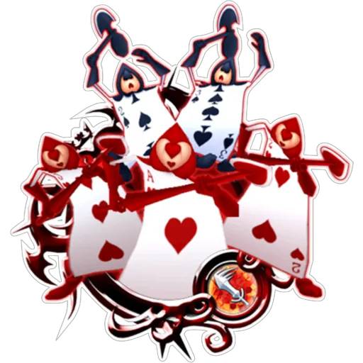 Набор стикеров Alice in Wonderland для WhatsApp 24