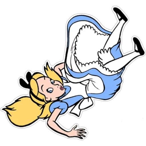 Набор стикеров Alice in Wonderland для WhatsApp 25