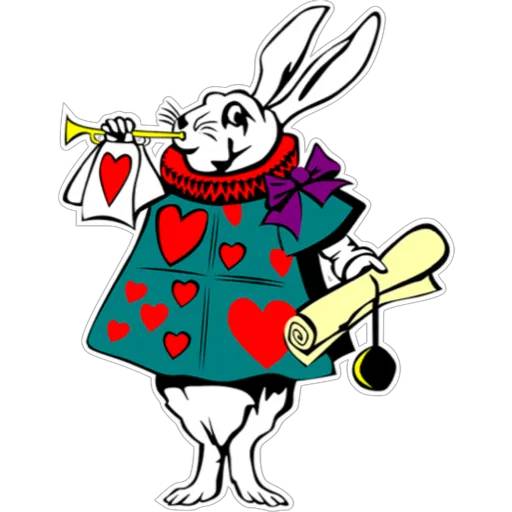 Набор стикеров Alice in Wonderland для WhatsApp 26