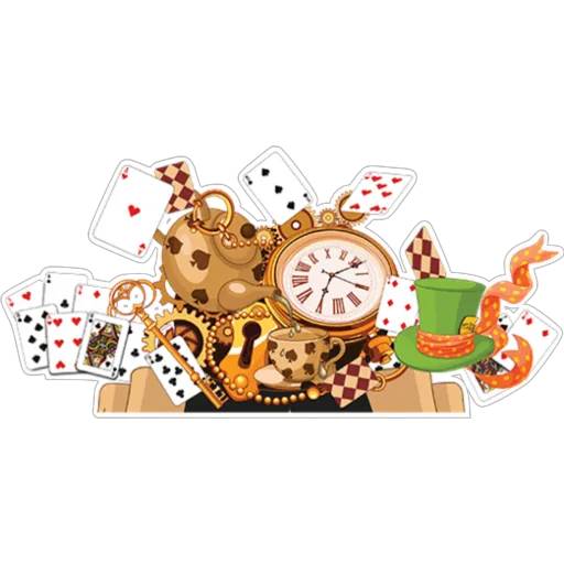 Набор стикеров Alice in Wonderland для WhatsApp 28