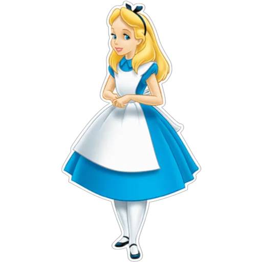 Набор стикеров Alice in Wonderland для WhatsApp 3