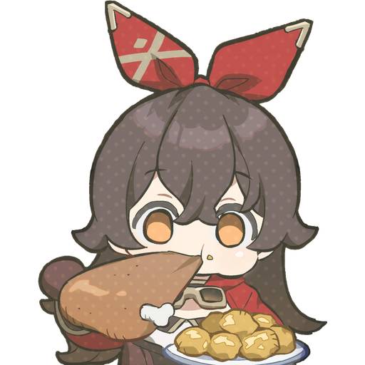 Набор стикеров Amber для WhatsApp 13