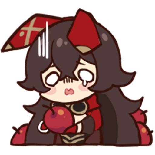 Набор стикеров Amber для WhatsApp 17