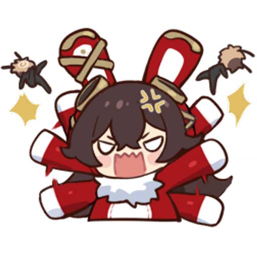 Набор стикеров Amber для WhatsApp 18