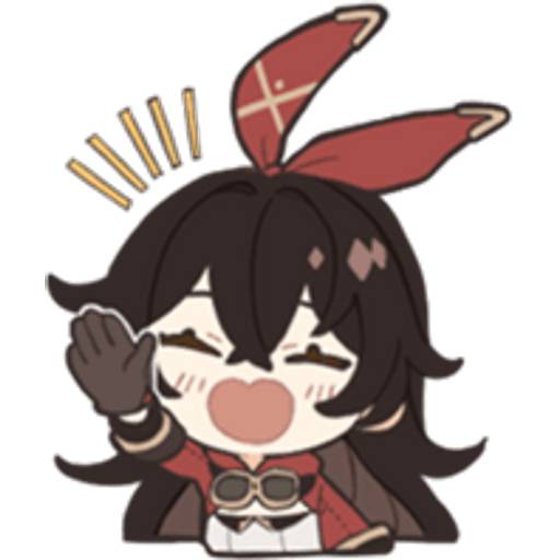 Набор стикеров Amber для WhatsApp 19