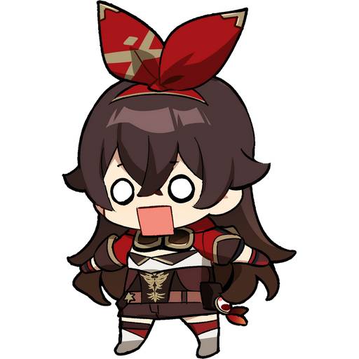 Набор стикеров Amber для WhatsApp 2