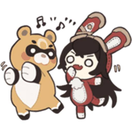 Набор стикеров Amber для WhatsApp 20